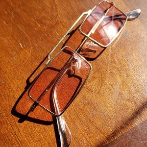 Funky pink peach sunglasses